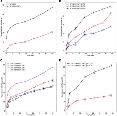 Silk Fibroin Hydrogel Reinforced With Magnetic Nanoparticles as an Intelligent Drug Delivery System for Sustained Drug Release